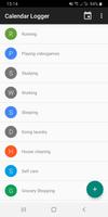 Calendar Logger free Cartaz