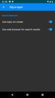 Dig-a-topic capture d'écran 1