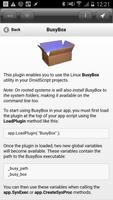 DroidScript - BusyBox Plugin ポスター