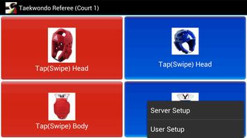 برنامه‌نما TKD Scoring WiFi Client عکس از صفحه