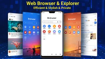 Browser para Android Poster