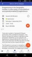 QtCon 2016 - Konferenz App ảnh chụp màn hình 2