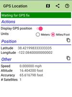 GPS Location capture d'écran 1