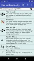 Word Game Collection Plus تصوير الشاشة 1