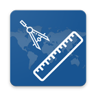 AeroGMS Measure - Area, Distance, Perimeter (GPS) 圖標