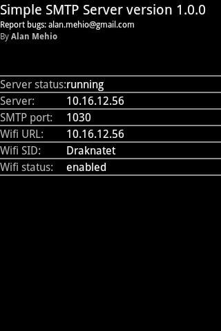 Simple SMTP server for Android - APK Download