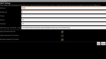 Simple SMTP server capture d'écran 2
