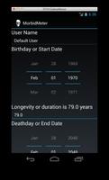 MorbidMeter Lite captura de pantalla 1