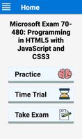 Exam 70-480: HTML, Javascript  Affiche