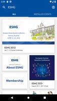 European Soc of Human Genetics plakat