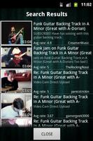 Guitar Backing Tracks captura de pantalla 1