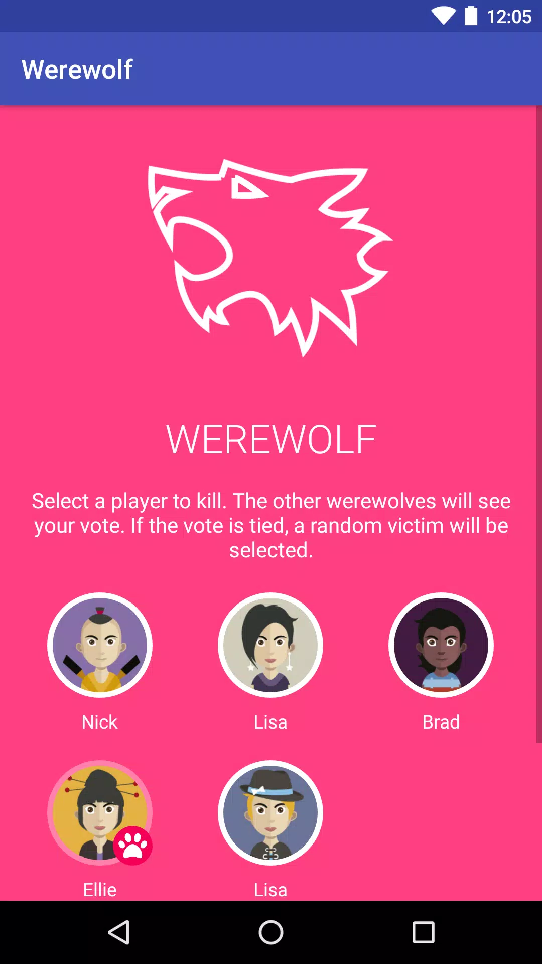 GitHub - mrbarbasa/werewolf: A mobile web app game based on Werewolf and  Town of Salem.
