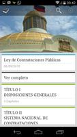 Ley de Contrataciones Públicas capture d'écran 1