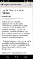 Ley de Contrataciones Públicas скриншот 3