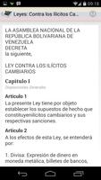 Ley Contra Ilícitos Cambiarios اسکرین شاٹ 3