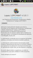 Ley LOPCYMAT capture d'écran 2