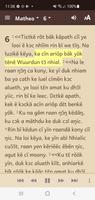 Dinka, Rek Bible syot layar 2