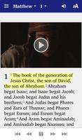 KJV Audio Bible + Gospel Films captura de pantalla 1
