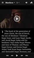 KJV Audio Bible + Gospel Films captura de pantalla 2