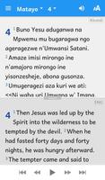 Kirundi Bible screenshot 2