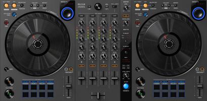 Virtual DJ Mixer 3D Poster