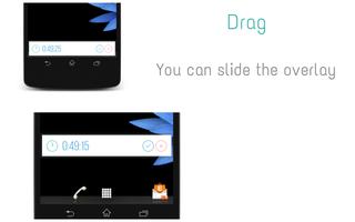 Overlay Timer -with other apps screenshot 2