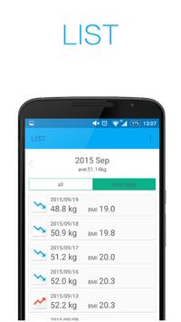 体重管理　-WEIGHT LOG - 截图 1