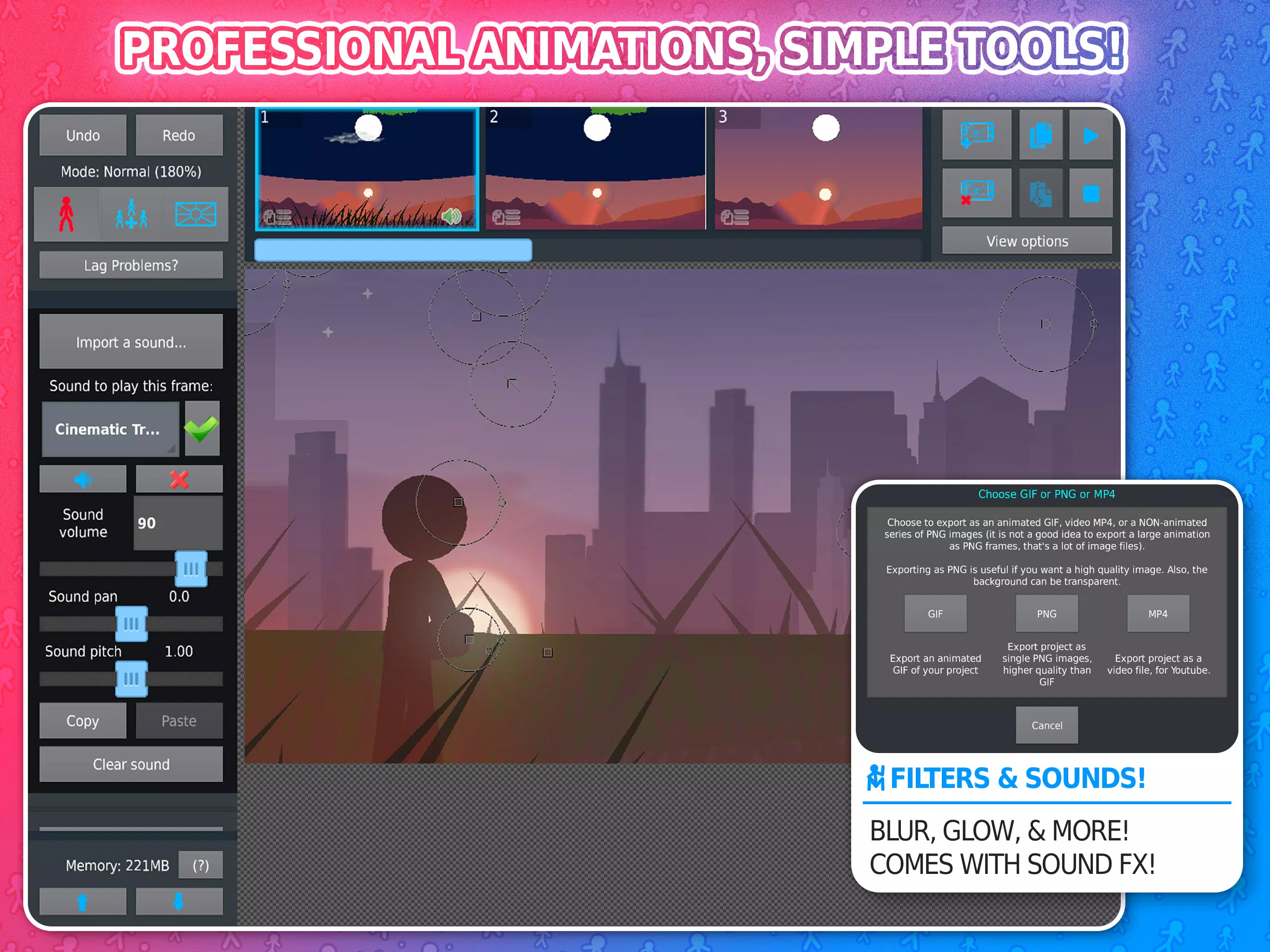 Download free Stick Nodes: Stickman Animator 2.2.0 APK for Android