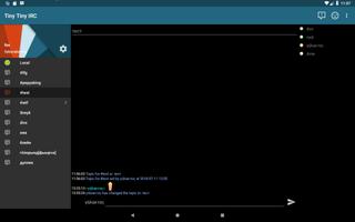 Tiny Tiny IRC captura de pantalla 2