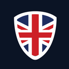 VPN UK: Fast VPN with Adblock ไอคอน