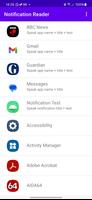 Notification Reader 海报