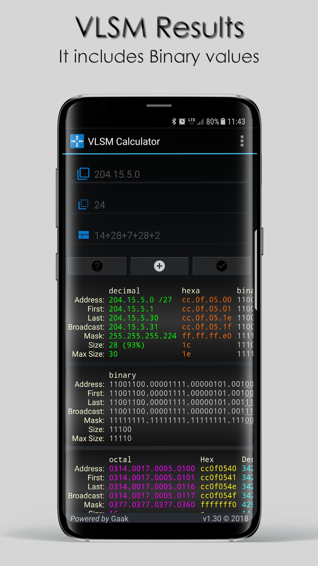 Descarga de APK de VLSM Calc para Android