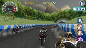 Moto Racing 3D Game screenshot 1