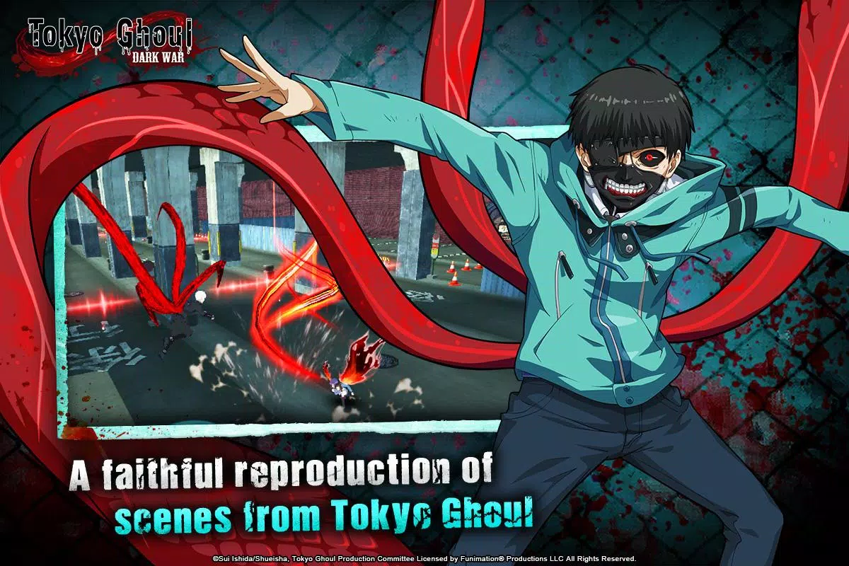 3D mobile game based on Tokyo Ghoul--Officially authorized by Studio  Pierrot!