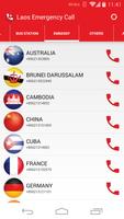 Laos Emergency Call 截图 3