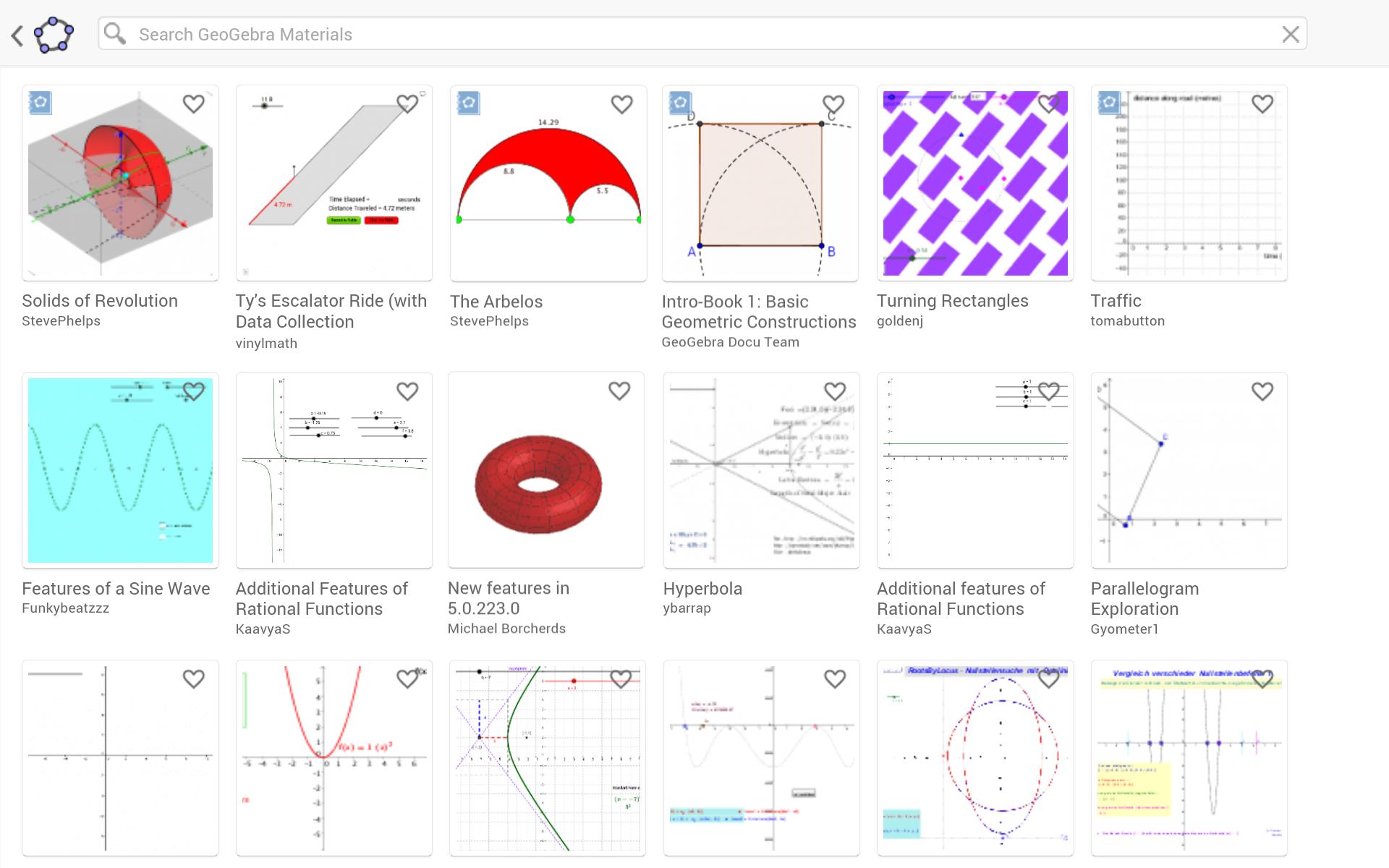 GeoGebra Classic cho Android - Tải về APK