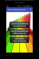 Fabbisogno energetico (Lite) الملصق