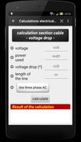 Calculate electrical line Lite ảnh chụp màn hình 3