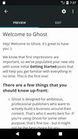 Ghost اسکرین شاٹ 1