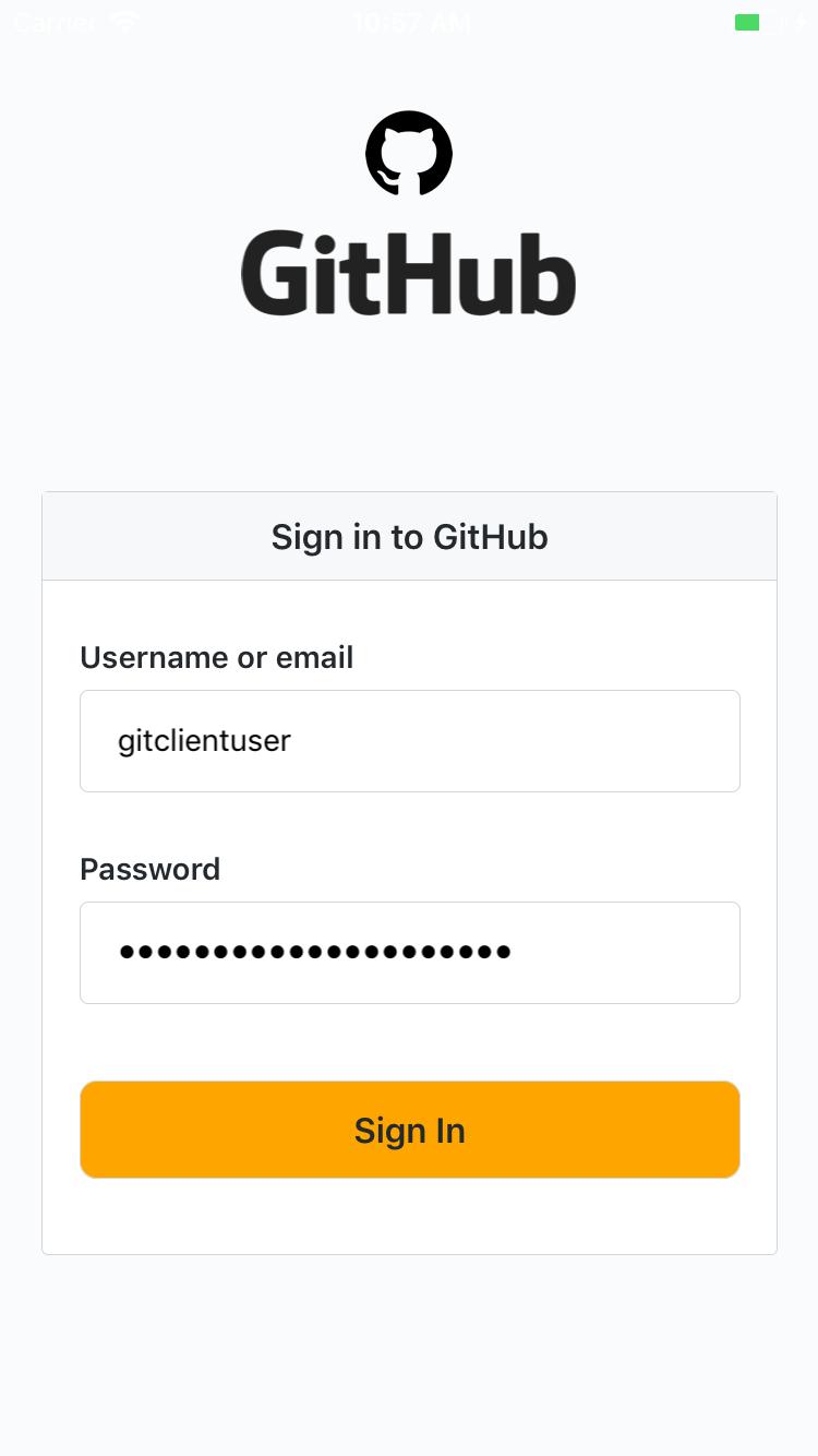 Git client. GITHUB приложение.