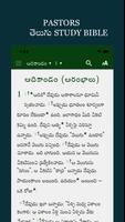 Pastors Telugu Study Bible 海報