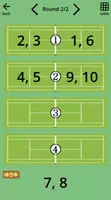 テニス ダブルス組み合わせ表生成 ảnh chụp màn hình 2