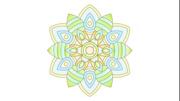 Mini Mandala Coloring capture d'écran 1