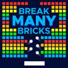 Break MANY Bricks icône