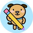 Coloring for Kids: Color the Dog icon