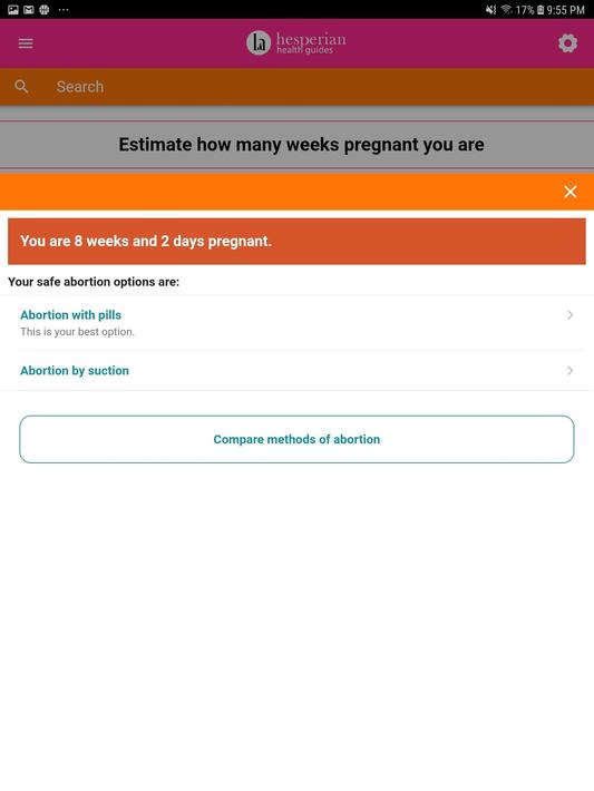 Safe Abortion (SA) screenshot 13