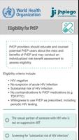 HIV Oral PrEP by WHO and Jhpiego capture d'écran 1