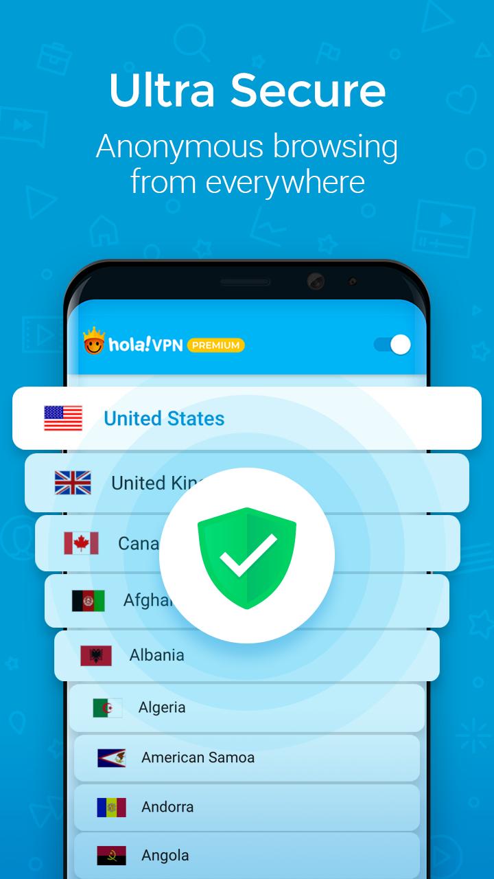 Hola vpn android