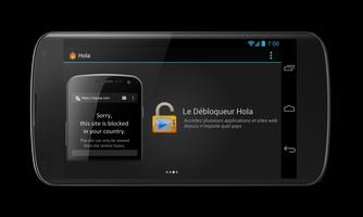 Hola Free VPN Proxy pour Android TV capture d'écran 2