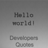”Developers Quotes